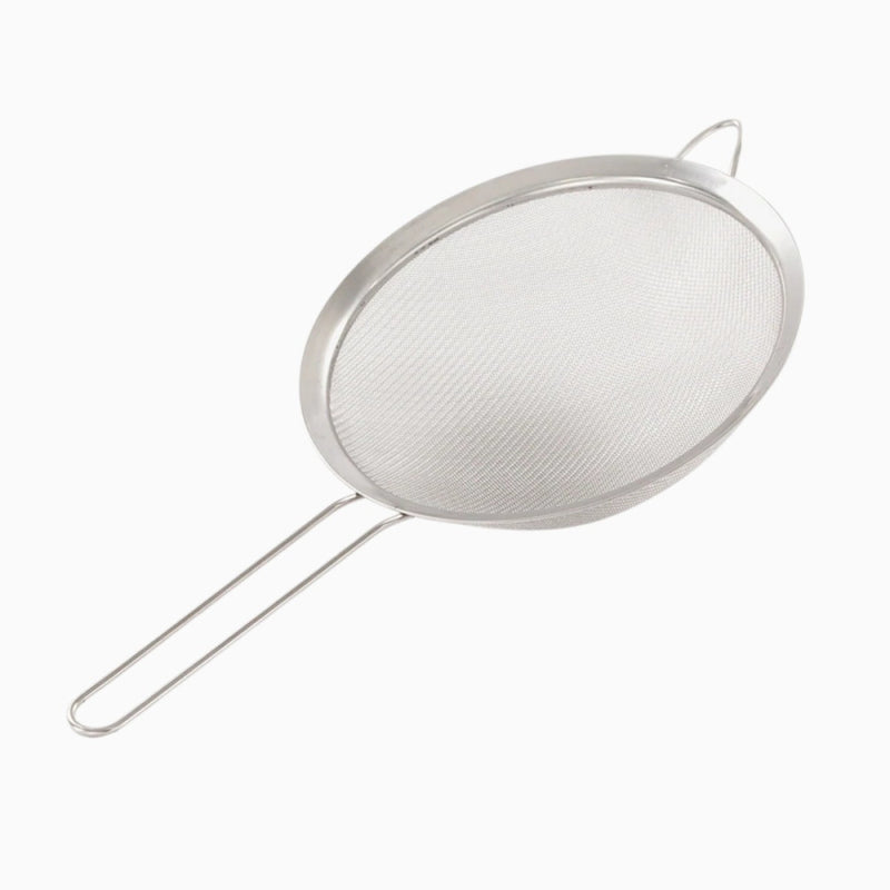 Peneira De Cozinha Coar Inox 20cm Polvilhar Escorrer Massas