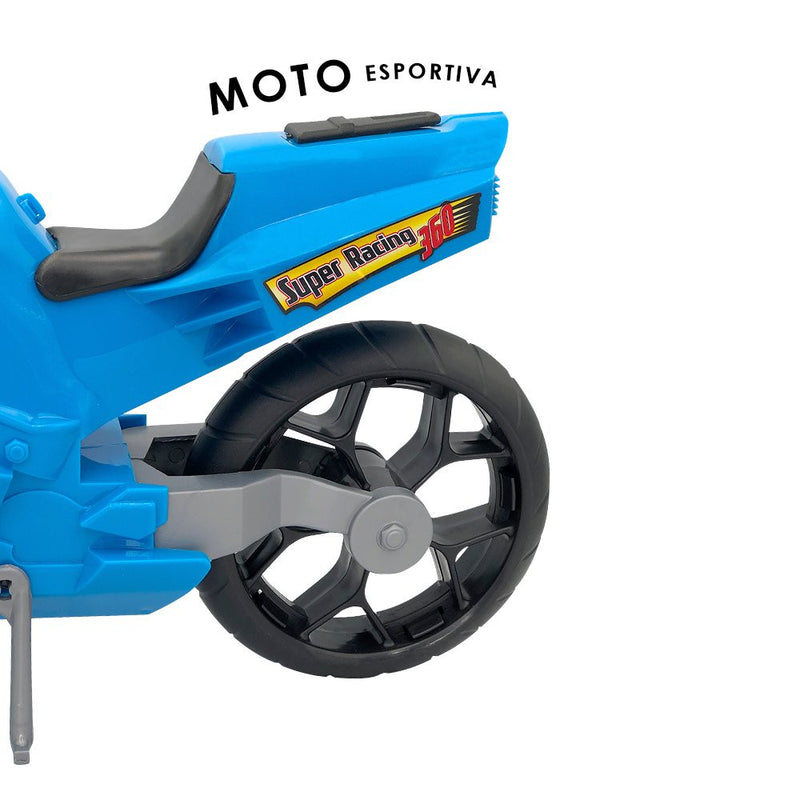 Super Moto 360 Esportiva - Azul
