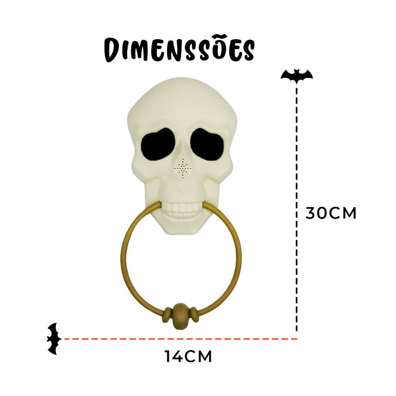 Campainha Fantasma com Luz e Som à Pilhas