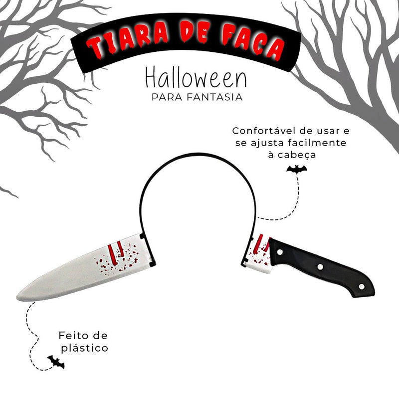 Tiara Halloween Faca